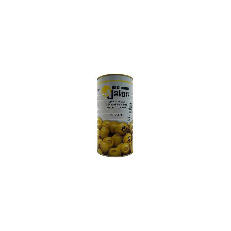 ACEITUNAS RELLENAS DE ANCHOA LATA 6/2Kg